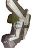 24547 Unbranded Boat Trailer Galvanized Winch Seat With Roller For Posts