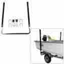 27646 C.e Smith 60 Pvc Post Guide-on W Unlighted Posts Black
