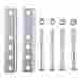 28911 Unbranded Bolt Through Jack Mounting Bars And Bolts Repair Kit For Marine 612314006762