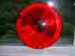 9034 3-hole Stratolite 609 6-9 Red Tail Light Lens 5 Inch Round Classic Boat Trailer Do-ray