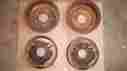 304210 14200 Bendix Pair Of Boat Utility Trailer Drum Brakes