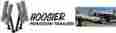 Ht22413 4-guides Hoosier Pontoon Boat Trailer Guide-on Kit