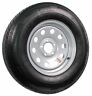 St215-75r14 53953x2 Ecustomrim Radial Trailer Tire On Silver Rim Lrc 191215018956