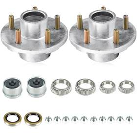 Aebrd019-q2 Aeagle 2 Sets 5 On 4.5 Inch Bolt Circle Hot-galvanized Idler Hub Kits For 3 500lbs Boat