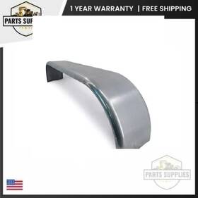 22965-1x Aftermarket Tandem Twin Axle Galvanized Steel Fender 10 Inch X 64 16 For Boat Trailer