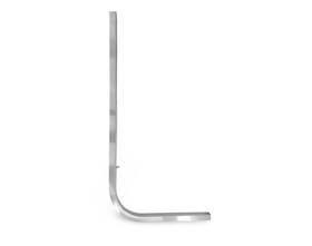 24424 Aftermarket 46 Inch Aluminum Boat Trailer Guide Pole 1-1/2 Square Tube 90 Bend Pvc Post