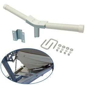 Ta0587 Aftermarket Front Boat Trailer V Guide Bow Rest Center Support Kit For 3 Inch X Crossmember
