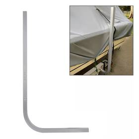 Ta0943 Aftermarket 1 -1/8 Inch Thick Aluminum 46 Boat Trailer Guide On Poles Side Parts 1/2 Square