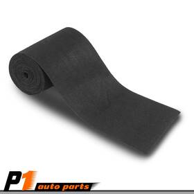 Allgood120526 Allgoodauto 12 Inch X 25ft Black Ribbed Bunk Carpet / Marine Trailer Boat Runners Outdoor