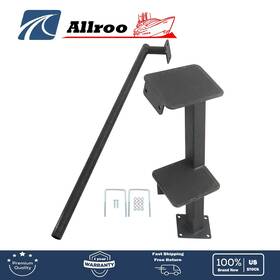 Alu2549548 Allroo Universal Bass Boat Trailer 2-step Triple Combo Steps Replacement For