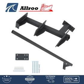 Alu3227869 Allroo Heavy-duty Triple Step Boat Trailer Steps With Handle 3 For Bass New