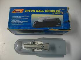 81081 American Forge 2 Inch Hitch Ball Coupler 1/2 Channel Trailer