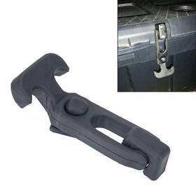 Astore 550721434467 Rubber Flexible T-handle Hasp Draw Latch For Rv Tool Box Cooler Golf Cart Blk Us