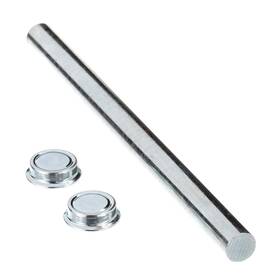 11283-3 Attwood 022697003324 Roller Shaft Set With Pal Nuts Solid Zinc-plated Steel 9 1/4- Inch Lo