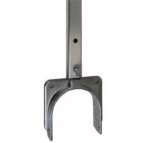 A7j-4000adj Attwood Marine Single Aluminum 24-36 Inch Heavy Duty Head Boat Transom Saver With Roller Mount Bracket