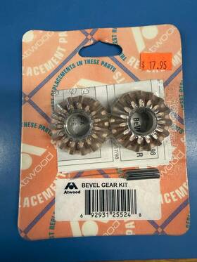 Atwood 692931255248 Bevel Gear Kit Marine Lift / Winch Replacement Set
