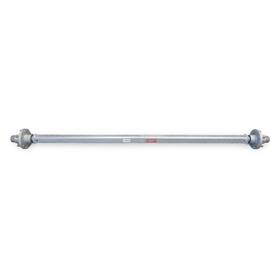 27036 Autoflex-knott 2500lb 69 In Hub Face Galvanized Square Boat Trailer Axle 5 Lug Idler Hubs