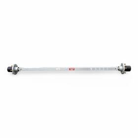 27038 Autoflex-knott 1500lb 57 In Hub Face 46.5 Spring Galvanized Trailer Axle 5 Bolt Hubs