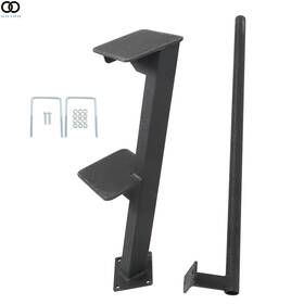 Apo210272 Autoooparts For Bass Pontoon Boats Universal Dual Step Boat Trailer Steps With Handle