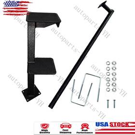 Boat0002bl8us Autoparts-yh Dual Step Boat Trailer Steps For The Tongue With Handle Universal Fit Bass