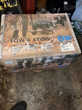 B&w Trailer Hitches Ts10049b B&w Tow And Stow Tri Ball Receiver Hitch