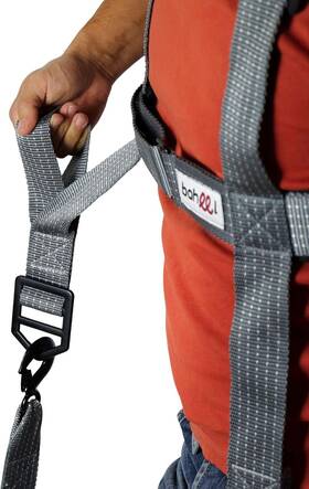 B075689g44 Baheel Professional Movers Tool - Large Max. Chest Circumference 46 Inches Grey