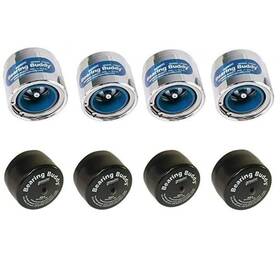 Bearing Buddy 650209422198 4 1.980 Boat Trailer Genuine Chrome With Protective Bra And Aut