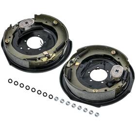 2h0dib Bfo 12 Inch X 2 Electric Trailer Brake Assembly Left And Right Side 5200 6000 7000 Axle