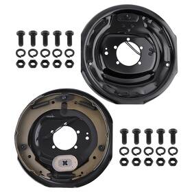 4uhq26 Bfo Left And Right 12 Inch X 2 Electric Trailer Axel Brake Assembly 5200lb 6000lb 7000 Lb