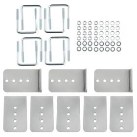 Crossmember-8 Bfo 5a2f9i 8 Inch Galvanized L-type Boat Trailer Bunk Brackets Fit 3 X Pack