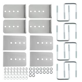 Crossmember-8 Bfo 5euqp2 8 Inch Galvanized L-type Boat Trailer Bunk Brackets Fit 3 X Pack