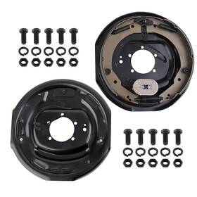 B39unc Bfo Left And Right 12 Inch X 2 Electric Trailer Axel Brake Assembly 5200lb 6000lb 7000 Lb