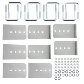 Bfo Fu5dmc 8 Pack-8 Inch Galvanized L-type Boat Trailer Bunk Brackets Fit 3 X Crossmember