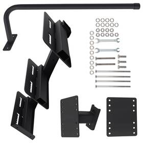 L0khs5 Bfo Steel 3-step Boarding Mount For Universal Boat Trailer Tongue Platform