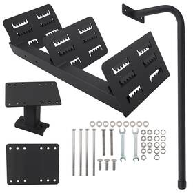 Bfo Mqlur2 New Steel 3-step Boat Boarding Mount For Universal Trailer Tongue Platform