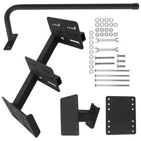 Bfo Qv75ss 3-step Universal Boat Mount For Trailer Tongue Steel Heavy Duty Black