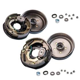 Rbg91l Bfo 1 Pair Trailer 5 On 4.5 Inch Electric Brake Assembly Hub Drum Kit For 3500lbs Axle