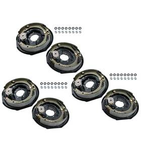Unxei3 Bfo Electric Trailer Brake 12 Inch X 2 Assembly 3 Pairs Set For 5200 To 7000 Lbs Axles