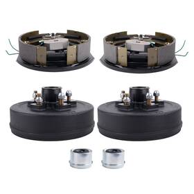 Vd5sc1 Bfo 1 Pair Trailer 5 On 4.5 Inch Electric Brake Assembly Hub Drum Kit For 3500lbs Axle