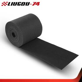 Big642526 Big-wheel New Black Ribbed Bunk Carpet / Marine Boat Trailer Runners Outdoor - 12 Inch X 50ft