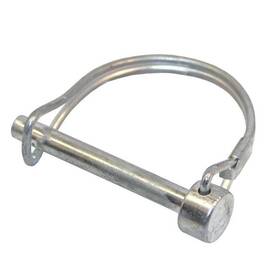 Be-tr-59401-dp Boat Trailer Coupler Safety Pin Round Silver Zinc-plated -