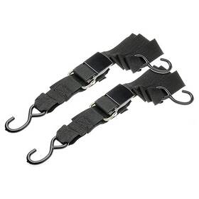 Be-tr-59810-dp Boat Tie Down Straps Transom 2 Inch X48 Black Polypropylene -