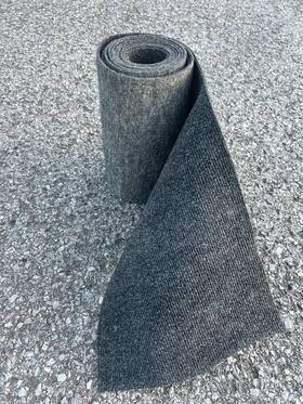 Np68-6802-24x50 Boatcarpetsales Charcoal Uv Resistant Ribbed Bunk Carpet / Marine Boat Trailer - 24 Inch X 50ft