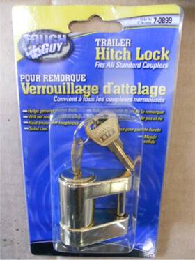 7-0899 Boater Sports 59402 Marpac Coupler Lock 2-piece Wonftt Corrode/rust Marine Boat Jetski Trailer