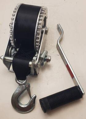 59960 Boater Sports Trailer Winch 1000 Lb Capacity Solid One Piece Gears 4 1 Ratio