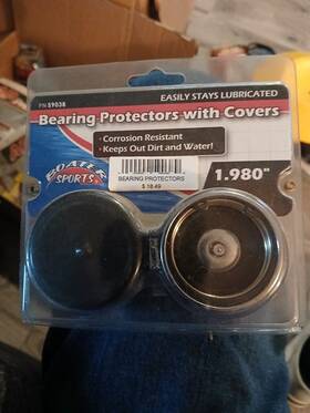 7-59061 Boater Sports 59061 Lube Cap Pair 1.980 Inch For Trailer Hub Grease Bearing Md