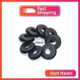 Hc8038 Boeray Black Gladhand Seals Rubber Glad Hand Seal Grommets For Semi T