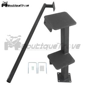 Bou3574624 Boutiquetrove Boat Trailer Dual Steps Rotatable 360 Universal For Bass Pontoon Hunting Boats