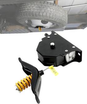 A1435 Brand Gledewen Spare Tire Hoist Winch Carrier Compatible With Rvs Trailers