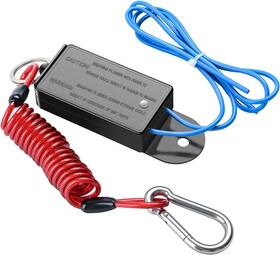 Briidea 774144491528 Trailer Breakaway Switch 4ft Coiled Cable With Black